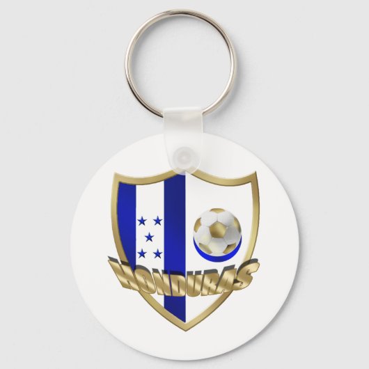 Logo embleem La Catrachos Shield Sleutelhanger (Voorkant)