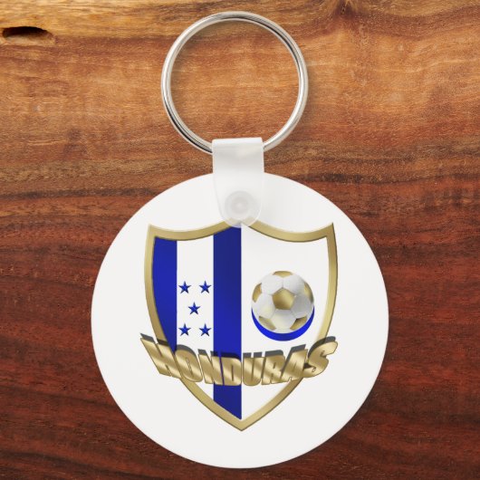 Logo embleem La Catrachos Shield Sleutelhanger (Voorkant)