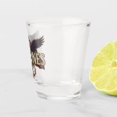 Logo Embleem Marine Corps Veteraan Shot Glas (Rechts)