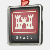 LOGO en aangepaste tekst gebruiken Metalen Ornament (Links)