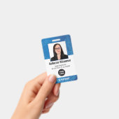 Logo en foto-ID van werknemer van technologiebedri Badge (Handheld)