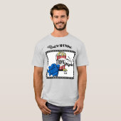 Logo en grafische weergave van films  t-shirt (Voorkant volledig)