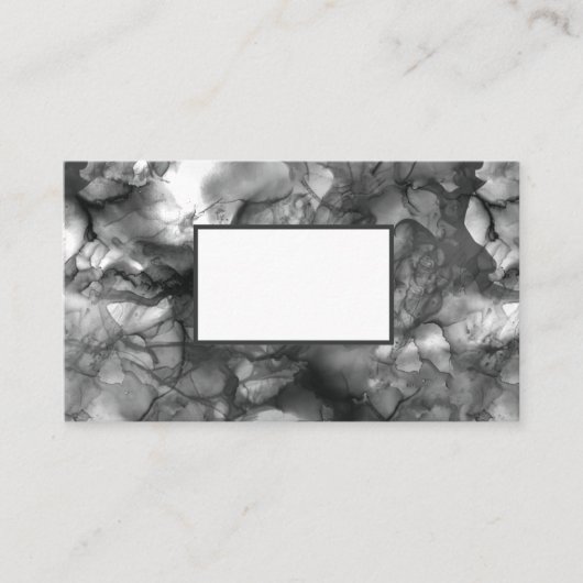 Logo en inkt visitekaartje (Voorkant)