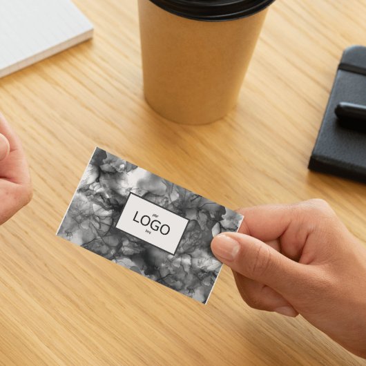 Logo en inkt visitekaartje