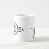 Logo en QR Code Zakelijke Marketing Koffiemok (Center)