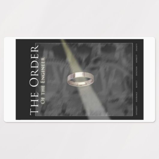 Logo en Ring Stickers (Design 2)