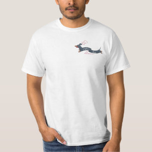 Logo en S is voor T-shirt met gleuf