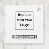 Logo- en streepjescodebulkproducten: Labels ophang (Achterkant)