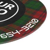 LOGO EN TEKST | Aangepaste zakelijke glassnijplank Snijplank (Hoek)