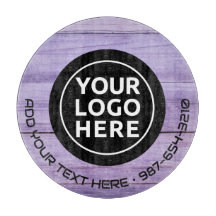 LOGO EN TEKST | Aangepaste zakelijke glassnijplank