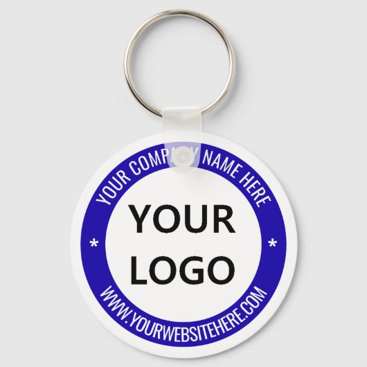 Logo en Tekst Business Promotionele Sleutelhanger (Voorkant)