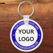 Logo en Tekst Business Promotionele Sleutelhanger (Voorkant)
