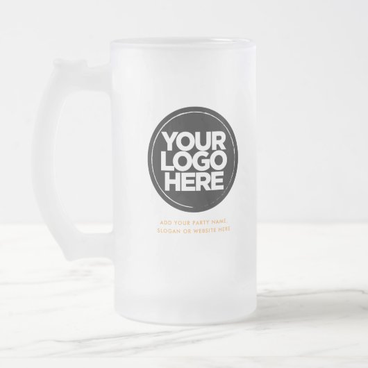 Logo en tekst matglas bierpul (Links)