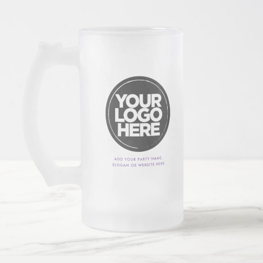 Logo en tekst matglas bierpul (Links)