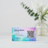 Logo Esthetician Templates Visitekaartje (Staand voorkant)