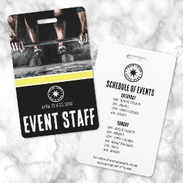 Logo Evenement Personeel Badge