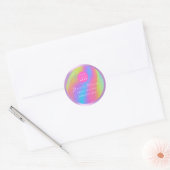 Logo Eyelash Makeup SPA Holografen Ronde Sticker (Envelop)