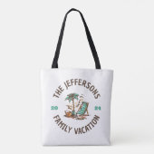  Logo familiereünie-strand-vakantie Tote Bag (Achterkant)