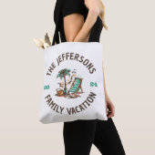 Logo familiereünie-strand-vakantie Tote Bag (Dichtbij)