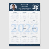 Logo Financial Planner 2026 Calendar Magnet (Voorkant)