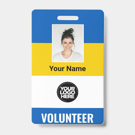 Logo Flag Volunter Badge (Front)