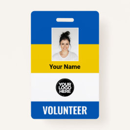 Logo Flag Volunter Badge