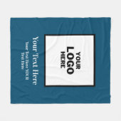 Logo Fleece Blanket (Voorkant (Horizontaal))