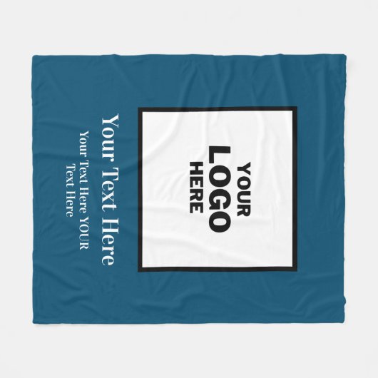 Logo Fleece Blanket (Voorkant (Horizontaal))