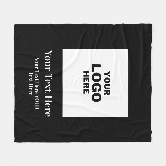 Logo Fleece Blanket (Voorkant (Horizontaal))