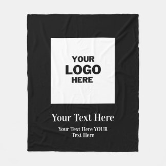 Logo Fleece Blanket Deken