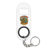 Logo Flesopener Sleutelhanger Mini Flessenopener (Achterkant)