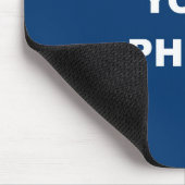 Logo Foto Afbeelding toevoegen Muismat (Hoek)