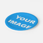 Logo Foto Afbeelding toevoegen Papieren Bordje (Gekanteld)