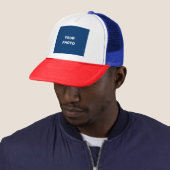 Logo Foto Afbeelding toevoegen Trucker Pet (In situ)