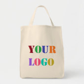 Logo Foto Business Promotional Company Canvas tas (Voorkant)