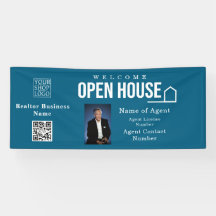 Logo foto Estate Open House Blauw