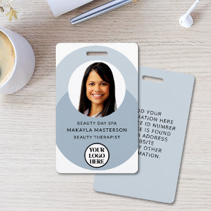 Logo Foto ID Blauw Badge