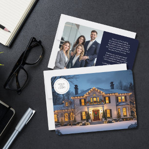 Logo Foto Luxe Wonen Onroerend Goed Feestdagenkaart