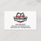 Logo & foto  visitekaartje (Voorkant)