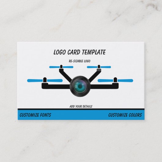 Logo-fotografie, Visitekaartje (Voorkant)