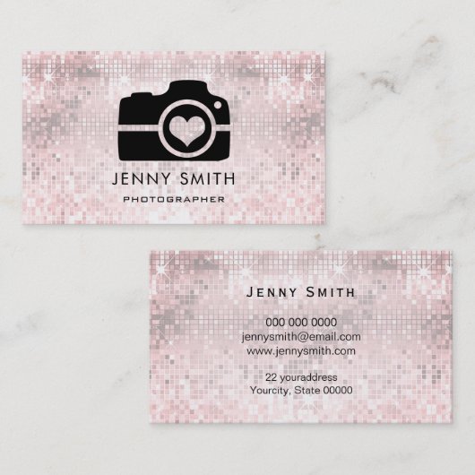 logo fotografie visitekaartje (Voorkant / Achterkant)