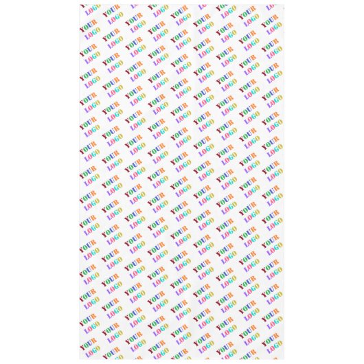 Logo Fotokleuren Tablecloth Promotie Business Tafelkleed (Voorkant)
