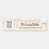 Logo Frosting Bakery Business Bumpersticker (Voorkant)