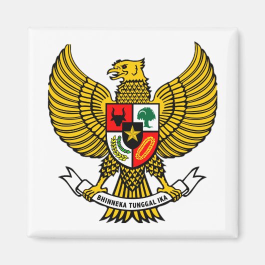 logo garuda magneet (Voorkant)