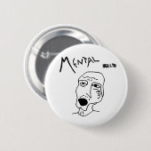 Logo geestelijke gezondheid ronde button 5,7 cm (Voorkant /achterkant)