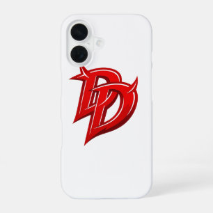 Logo geïnspireerd door Daredevil iPhone 16 Hoesje