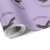 logo geschenk cadeau uw bedrijf cadeau verpakking  cadeaupapier (Rol Hoek)