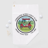 Logo Golf Club League Swag Toernooi Golfhanddoek (Insitu)