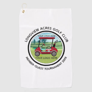 Logo Golf Club League Swag Toernooi Golfhanddoek
