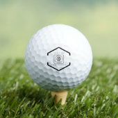 Logo golfballen op witte achtergrond voor bedrijfs (Insitu Shirt)